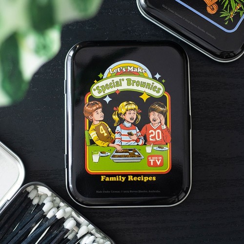 Let make brownies stash tin - make,
