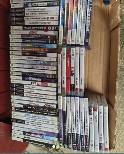 Assorted games console - assorted, joblot