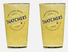 2x Thatchers Cider Pint Glass