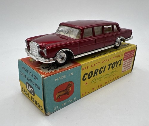 Vintage corgi 247 mercedes - vintage,