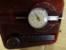 Mercer DTI clock gauge Metric 0.01mm cased