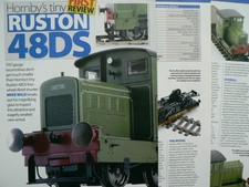 Hornby Ruston 48DS diesel shunter in OO model review - Hornby magazine article