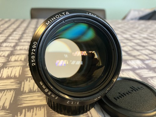 Minolta 58mm rokkor pg - minolta, rokkor-pg