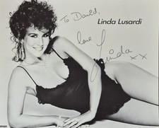 Rare Page 3 girl Linda Lusardi