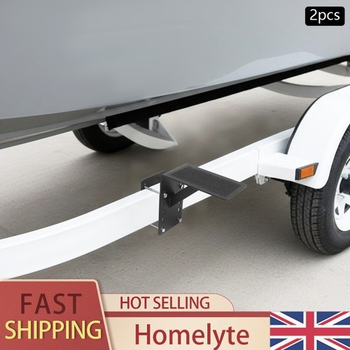 Frame mounted trailer step - frame,