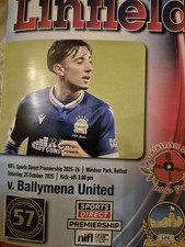 25/26  Linfield v Ballymena United  sdp    oct 25th