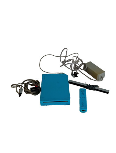 Nintendo wii blue console - blue,