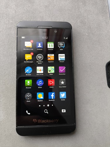 Blackberry z10 black unlocked - black,