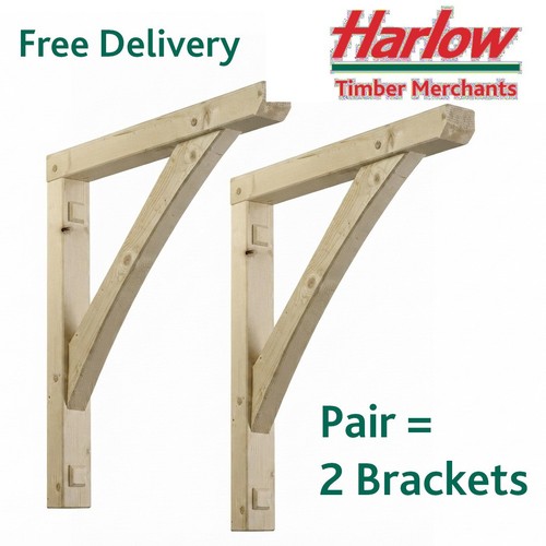Gallows porch brackets - brackets, solid