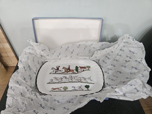 Wedgwood hunting scenes - hunting, butter