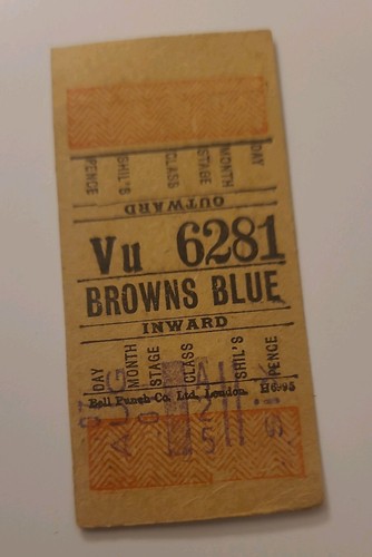 Vintage browns blue - browns,