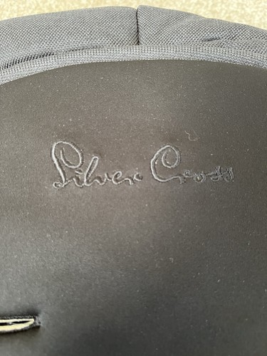 Silver cross footmuff - cross,