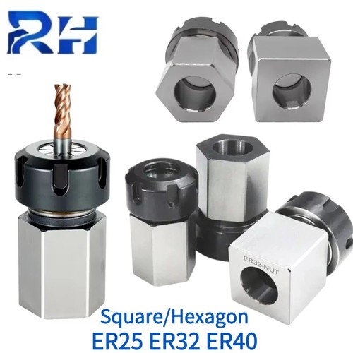 Hex square collet - hex,