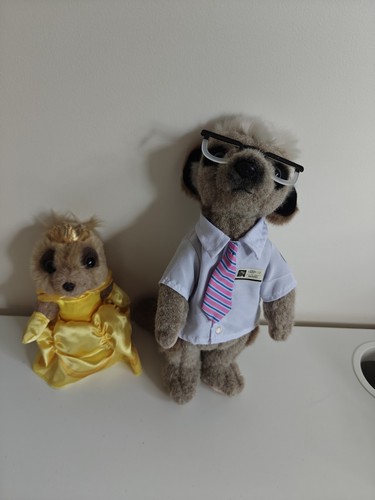 Compare the meerkat toy - the,
