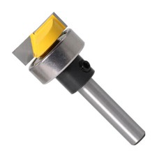 1/4  6mm Shank Router Bit Straight Flush Trim Pattern Template Cutter