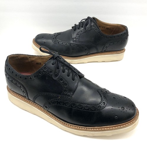 Grenson black archie brogue - black, v