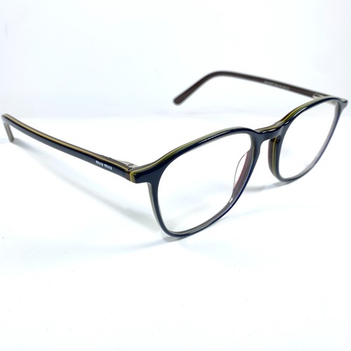 Miu eyeglasses navy square - miu,