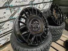 18" AERO BLACK ALLOY WHEELS -