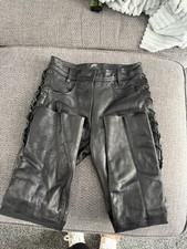 JTS Leather Motorcycle Bottoms