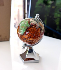 GORGEOUS! GEMSTONE GLOBE -