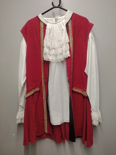 Mens red pirate renaissance - red,