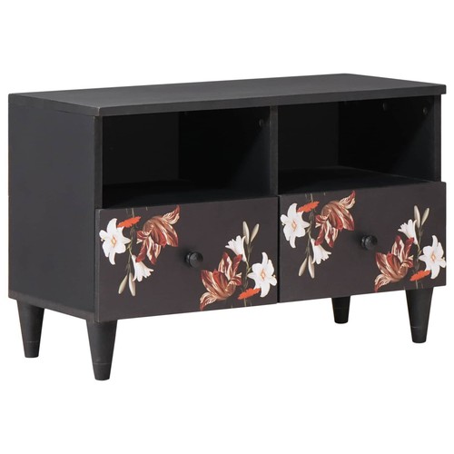Solid mango wood storage - solid,