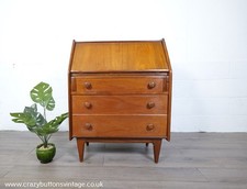 Younger Volnay Teak Bureau Desk with Drawers