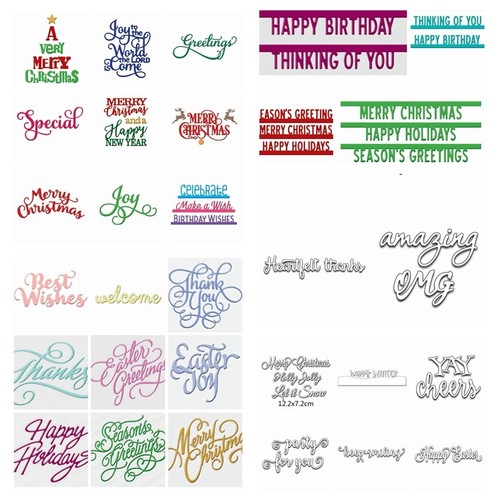 Festival words metal cutting - metal,
