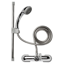 Shower Attachment for Taps Shower Mixer Set with Riser Rail Portable - Croydex