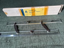 Vintage Clear Parallel Ruler Capt Fields Pattern Perspex, Simpson Lawrence O841