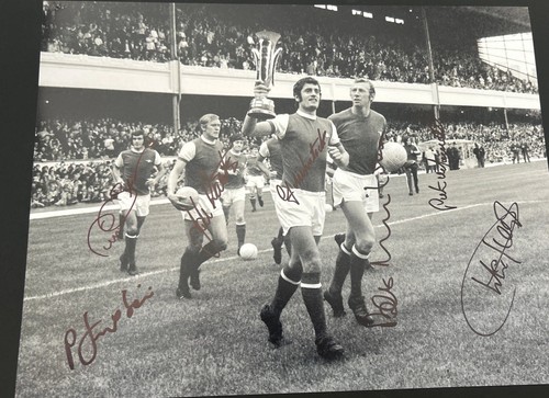 Signed arsenal 1971 1972 16 - signed,