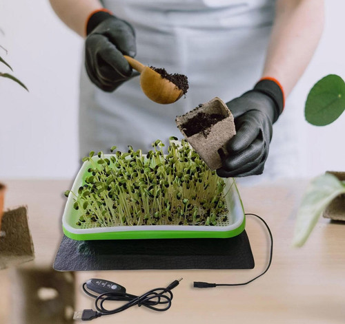 Seedling heat mat seed starter - mat,