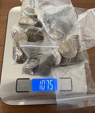 Job lot over 1kg English pre decimal coins | no copper, pennies etc!