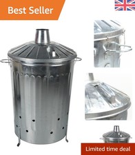125l galvanised metal - galvanised,
