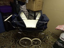 Vintage Silvercross Twin Dolls