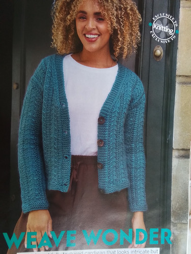Knitting pattern from magazine