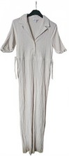 Topshop Cream Jumpsuit UK 8