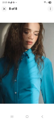 Zara blue long - , sleeves