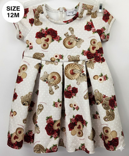 Monnalisa 12m dress baby - sz,