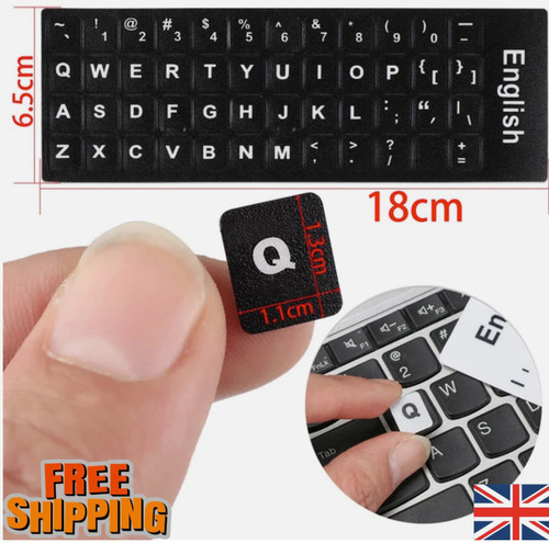 English black stickers with - uk,