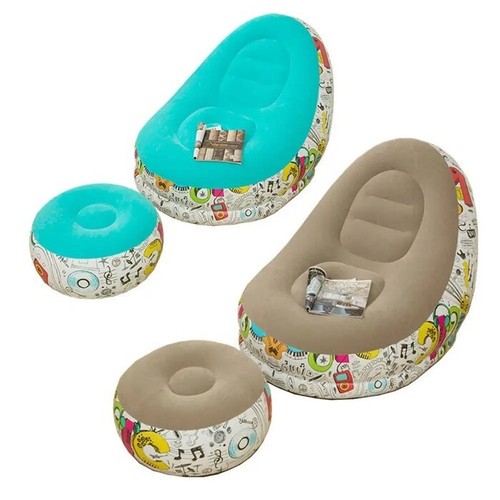 Inflatable camping sofa - inflatable,