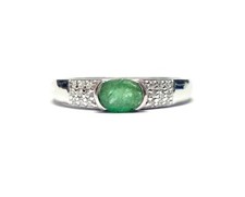 Emerald Band Men 5x7 mm oval