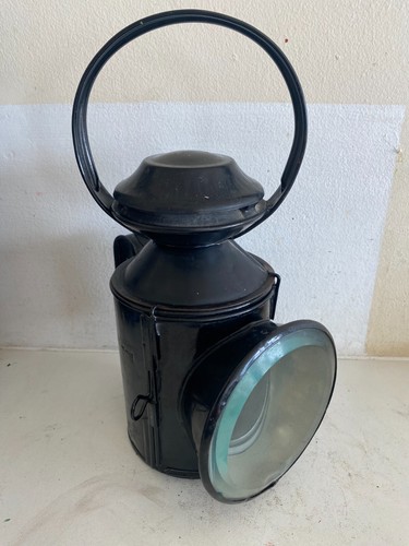 Railway oil hand lamp stamped - lamp,