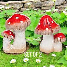Toadstool Garden Ornaments