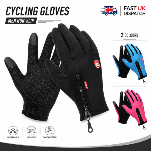 Men women winter bike - winter, gloves