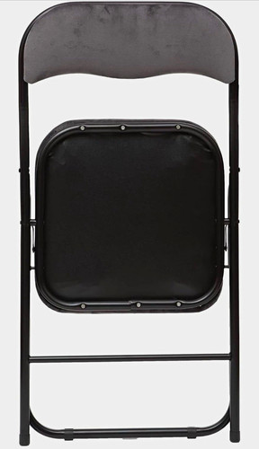 Set folding chairs - chairs, black