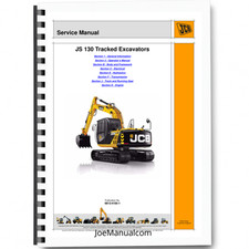 JCB JS130 T3 Excavator Service