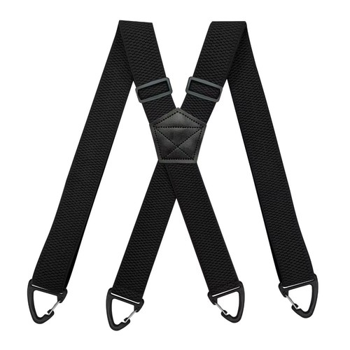 Heavy duty elastic suspenders - elastic,