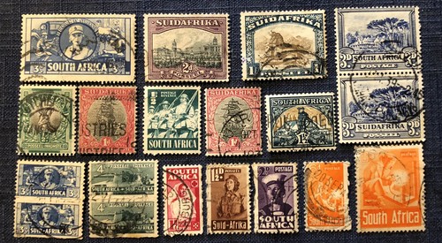 South africa stamps vintage - south,
