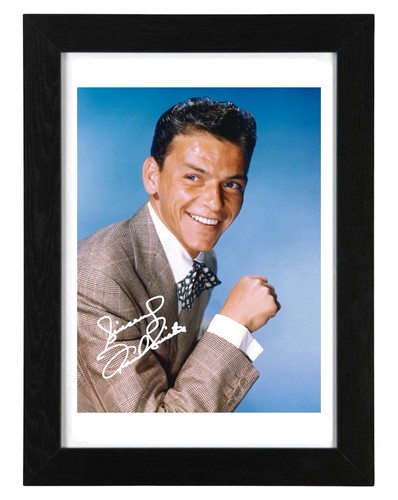 Frank sinatra signed autograph - signed,
